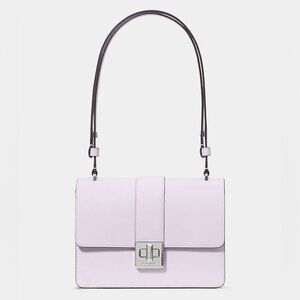 ♠️kate spade Phoebe Turnlock Shoulder Bag, Light Frozen Lilac NWT